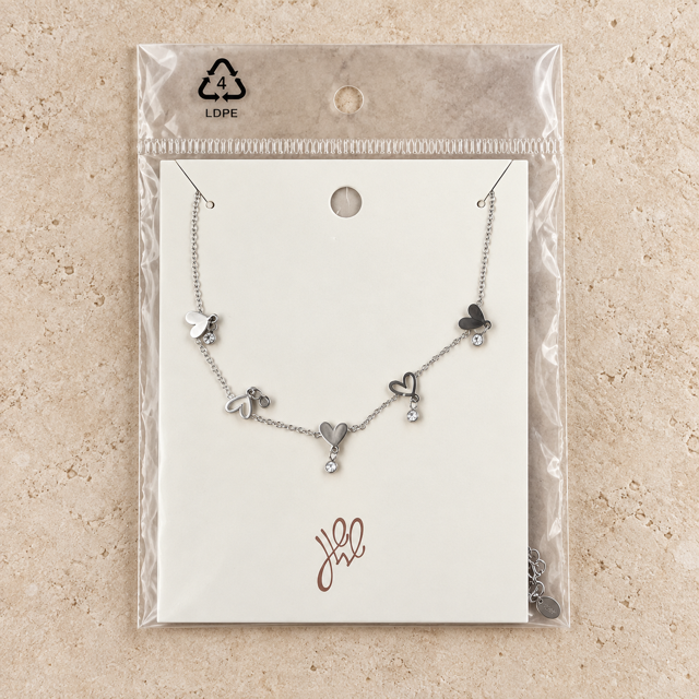 Zilverkleurige Stainless Steel Ketting - kies je model