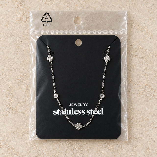 Zilverkleurige Stainless Steel Ketting - kies je model