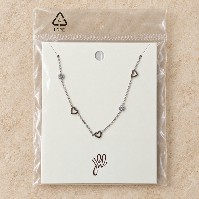 Zilverkleurige Stainless Steel Ketting - kies je model