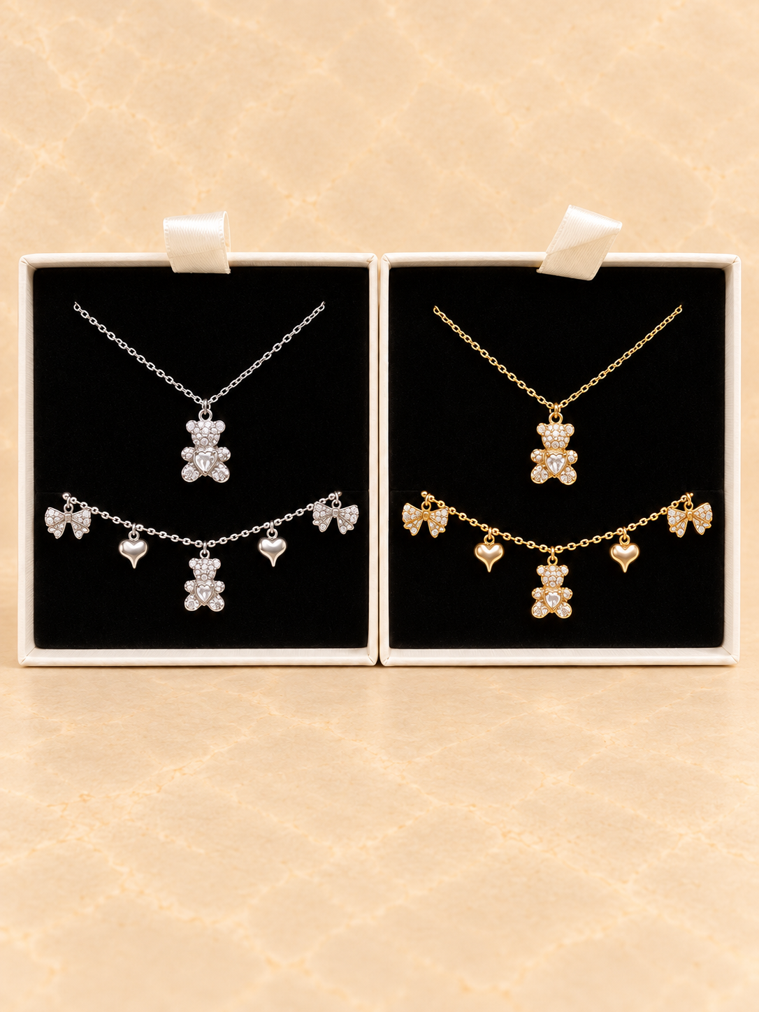Teddy sieradenset - Ketting & armband