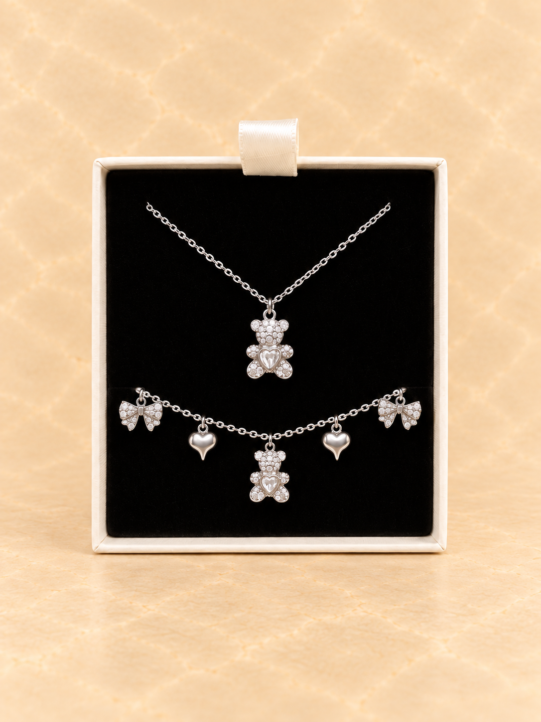 Teddy sieradenset - Ketting & armband